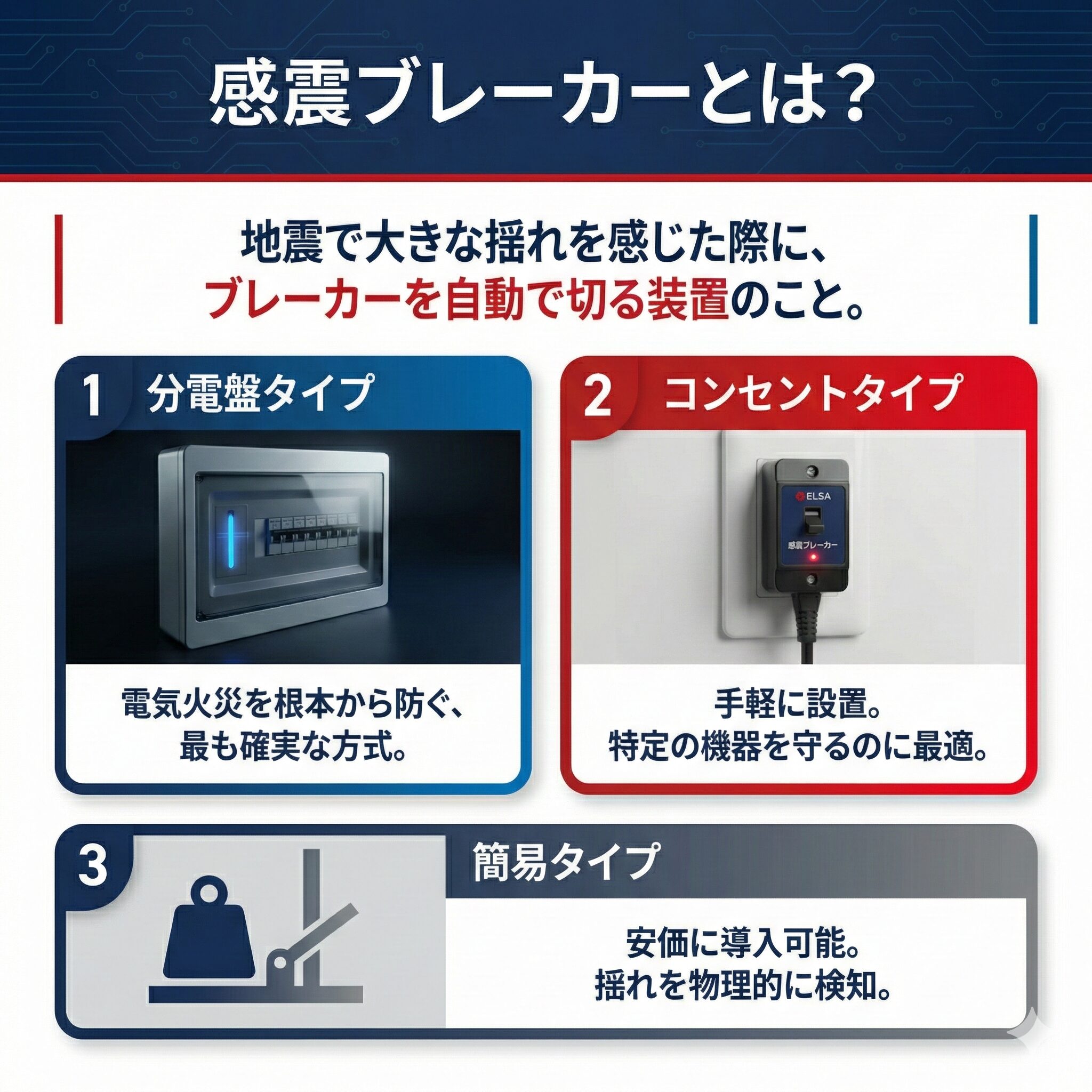 感震ブレーカー